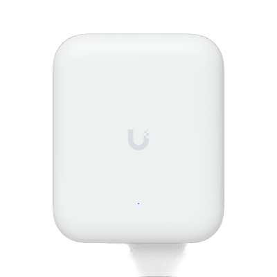 Access Point UniFi WiFi U7 Outdoor WiFi 7 802.11be Doble Banda, MU-MIMO 2x2 en Cada Banda, Puerto de 2.5 GbE, Antena Sectorial Integrada de 90° en 2.4 GHz y 45° en 5 GHz, Conectores para Antenas Omnidireccionales (incluidas), No Incluye Inyector P