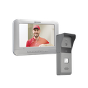 Kit de Videoportero Analógico con Pantalla LCD a Color de 7" / Frente de Calle para Exterior IP65 / Salida de Relevador