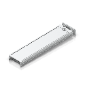 M.2 SSD Tray Bandeja opcional para Cloud Gateway Fiber que admite un SSD NVMe M.2 de tamaño 2230, 2242, 2260, 2280 o 22110.
