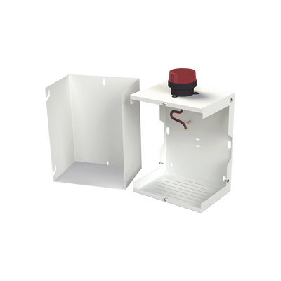 [IMP-30-EST-V2] Gabinete de Resguardo de Sirena de 30 Watts con Alerta Visual Estroboscópica.