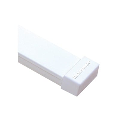[TMK-1735-F] Tapa final color blanco de PVC auto extinguible,  para canaleta TMK1735, TMK1735SD (5390-02001)