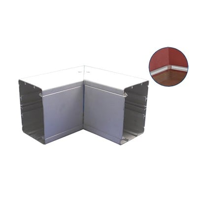 [INKA-100-EI] Esquinero interior de aluminio, para canaleta INKA100 (8120-80001)
