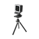 Cámara Web ALTA DEFINICIÓN (1080p) / Aro de Luz Interconstruido / Gran Angular / Micrófono Integrado / Conector USB de 2 mts / Fácil de Instalar / Reducción de Ruido Inteligente