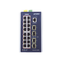 Switch Industrial Capa 3, 16 Puertos 10/100/1000T 802.3 AT POE +, 4 Puertos 1G / 2.5G SFP