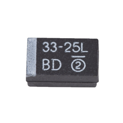 [718-1037-6-ND] Capacitor Electrolítico de Tantalio SMD (2917) de 33 µFd, 25 Volt, para Amplificador PA3-1FE-RXRF.
