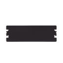 Placa Ciega Color Negro para Distribuidor de Fibra Óptica LP-ODF-8024