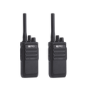 Par de radios analógicos, listos para utilizarse, operan en UHF 400-470 MHz de 2 watts de potencia. ¡PRECONFIGURADOS!