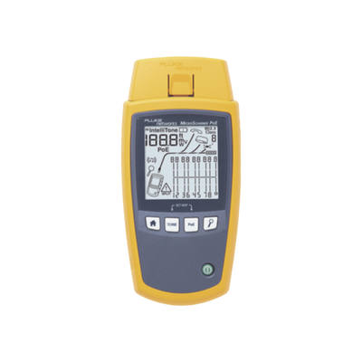 [MS-POE] Verificador de Red MicroScanner PoE, para Comprobación de Redes de Voz, Datos, Video y PoE 802.3af, at, bt y UPOE, con Pantalla LCD Retroiluminada