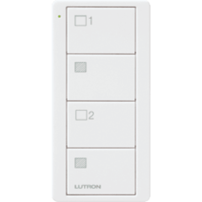 [PJ24BGWHS21] Control remoto PICO inalámbrico con 4 botones  encender/apagar grupo/escenas,  complemente con un atenuador o switch on/off