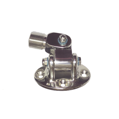 [121R] Montaje de acero inoxidable ovalado, con rosca estándar 1" x 14 hilos