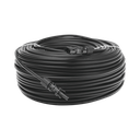 Cable Fotovoltaico 100 m, Negro, Calibre 10 AWG con Terminales MC4 en Ambos Extremos