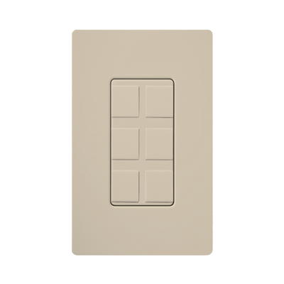 [SC6PFTP] Caja de pared para contactos varios, 6 mini espacios.