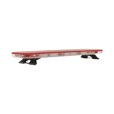 Barra de luces LED de 47", 108 LED, con control de tráfico en color ámbar, dual color rojo/claro, ideal para equipar ambulancias y unidades de bomberos