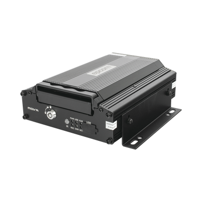 [XMR401NAHDS] DVR Móvil / Multiplataforma / 4 Canales AHD 2 Megapixel / Almacenamiento en HDD / H.265 / Chip IA Embebido / Soporta 4G / WiFi / GPS