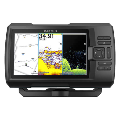 [10-02552-01] STRIKER Vivid 7cv / Pantalla WVGA a Color 7" / Resolución 800x480 / GPS Integrado / Sonda Tradicional y ClearVü / Frecuencias 50-800 kHz / Potencia 500 W / IPX7 / Quickdraw Contours / Conectividad Wi-Fi