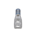 Zapata de compresión LCD6-14A-L para cal. 6 Awg, Doble barreno para tornillo prisionero de 1/4, Espaciado de orificio 16mm, 1 Pz