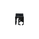 Tapa con 2 Salida a Tubo Corrugado de 1.5in (38mm), Para uso con Canaletas 4X4 FiberRunner™, Color Negro