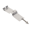 Sujetador de Doble Click para Cable Coaxial de 1 1/4 Pulgadas - Paquete de 10 Piezas