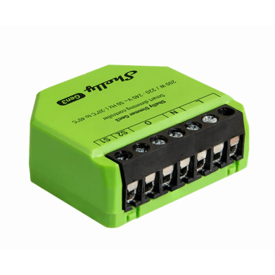 [SHELLYDIMMERGEN3] Relevador DIMMMER WiFi 2.4 / 16A 110 - 240V  / Ideal para atenuar iluminación / Compatible con asistentes de voz