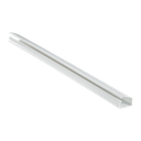 Canaleta LD10 de PVC rígido, con cinta adhesiva para instalación sin herramientas, de 38.4 x 24 x 1828.8 mm, Color Blanco