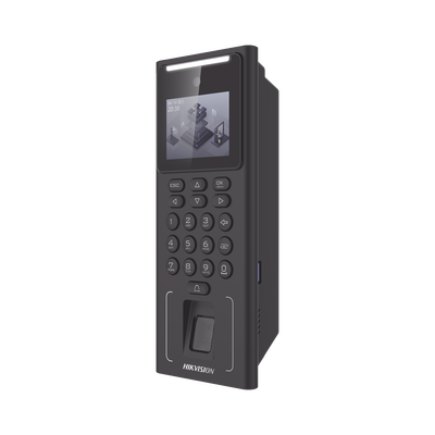[DS-K1T321EFWX-B] Terminal Facial Min Moe WiFi con Batería de Respaldo / Administrable por Smartphone o Nube /  Acceso y Asistencia / 500 Rostros y Lector de Tarjetas PROX EM / 3,000 Huellas / 3,000 Tarjetas / HIK-IA