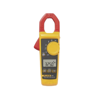 [FLUKE-325] Amperímetro de Gancho de Verdadero Valor Eficaz 400A AC/DC True RMS C/Temp
