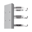 Montaje de Poste para PTZ / Acero Inoxidable / Compatible con PTZ HIKVISION