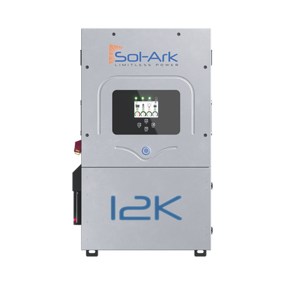 [12K2P] Inversor Hibrido SOL-ARK, 12 Kw, 220 Vcc, Fase Dividida, WIFI incluido, IP65, Entrada de Baterías a 48 Vcc