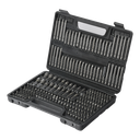 Juego de 208 Puntas para Taladro Entrada Hexagonal 1/4". Incluye Estuche.
