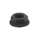 TUERCA HEX DENTADA  1/4 BLACK OXIDE