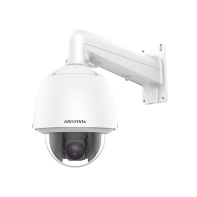PTZ IP 2 Megapixel / ACUSENSE (Evita Falsas Alarmas) / H.265+ / 25X Zoom / Día-Noche ICR Real / WDR 120 dB / PoE+ / Exterior IP66 / IK10 / DARKFIGHTER / Micro SD