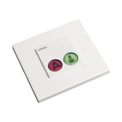 [NX0393] Modulo de 2 Botones iluminados con Lector RFID 125 KHz / Alarma y Cancelar / BUS RS485 / Compatible con NX0019/B, NX1021 Y NX0015