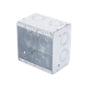 Caja Multigang de 2 Gangs/ Profundidad de 2-1/2 Pulgadas (6.35 cm)/ 12 Entradas de 1/2 - 3/4 Pulgadas (1.27 - 1.91 cm)