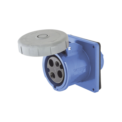 [HUB-HBL-330-R6W] Tomacorriente hermético industrial 30 A, 250 V CA, 2 Polos 3 Hilos, IP 67. Grado Industrial.