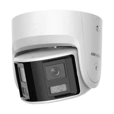 [DS-2CD2346G2P-ISU/SL(C)] [FlexVu] [PROTECCIÓN ACTIVA] Turret IP 4 Megapixel / 2 Lentes de 2.8 mm (Imagen Panorámica 180°) / 30 mts IR / Exterior IP67 / Luz Intermitente y Alerta de Audio / Audio Bidireccional / ACUSENSE / WDR 120 dB / Micro SD