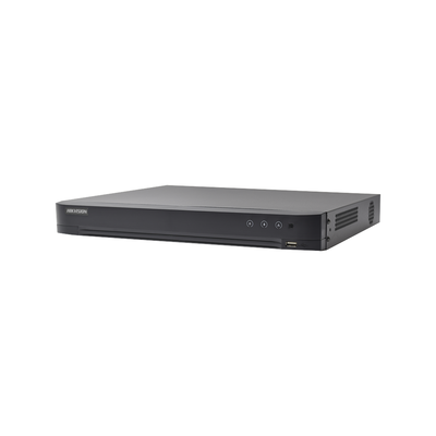 [IDS-7232HQHI-M2/S(E)] DVR 32 Canales TurboHD + 8 Canales IP / 5 Megapixel Lite - 3K Lite / Acusense (Evita Falsas Alarmas) / Audio por Coaxitron / 2 Bahías de Disco Duro / H.265+ / Salida de Video en Full HD
