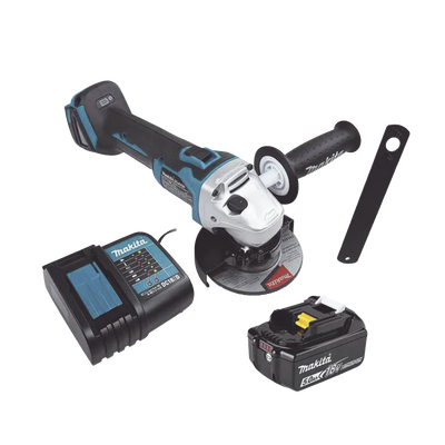 [DGA456STX2] Mini esmeril Inalámbrico de 4-1/2 " 8.500 rpm, Incluye 1 bat. li-ion 18v/5.0 a.h y Cargador