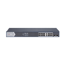 Switch Gigabit PoE+ / Administrable / 16 Puertos 1000 Mbps PoE+ / 2 Puertos SFP / Configuración Nube desde Hik-ParnerPro / PoE hasta 300 Metros / 225 Watts