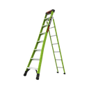 Escalera de Tijera 3 en 1 de 2.44 Metros, Fibra de Vidrio (SKU13908-001). Hecha en E.U.A. (Versión 2.0)