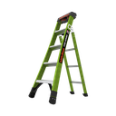 Escalera de Tijera 3 en 1 de 1.5 Metros, Fibra de Vidrio (SKU13906-001). Hecha en E.U.A. (Versión 2.0)