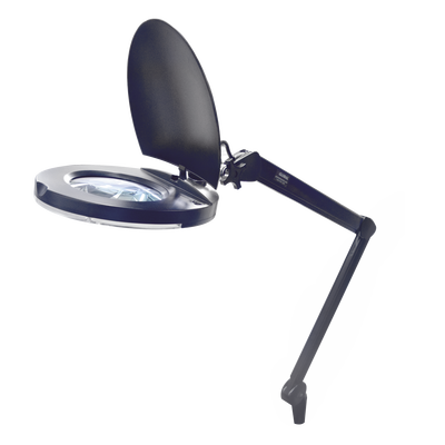[DSESKLAPM/33] Lámpara de LED para Escritorio con Lupa de 5 Pulgadas de Diámetro, 5 Dioptrias, 2.25X.