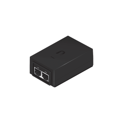 [POE-24-30W] Adaptador PoE Ubiquiti de 24 VDC, 1.25 A con puerto Gigabit