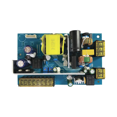 [PL12DC5ABK-B] Tablilla de Fuente de alimentación de 1 salida 11-15 Vcc 5 A / Compatible con batería de respaldo y temporizador integrado / Voltaje de entrada 96-264 Vca