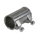 Cople de 3/4" para Tubo Pared Delgada con Tornillos Opresores.