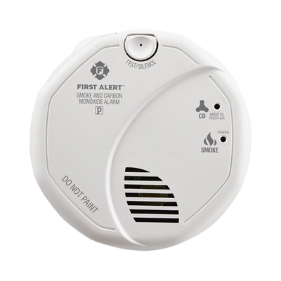 [SC7010B] Detector Combo de Humo/CO, 120 Vca, No Requiere Panel, Con Batería de Respaldo, Sensor Inteligente de Falsas Alarmas