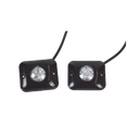 Estrobos Ocultos de 12 LED cada una, Color Rojo/Azul, Ideales para Vehículos Encubierto