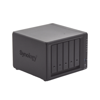 [DS1522PLUS] Servidor NAS de 5 Bahías (Expandible a 15 Bahías) / Hasta 270 TB / 8 GB RAM / Servicio Nube Gratis (P2P) / Administración Remota y Respaldo Programado