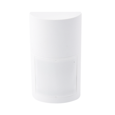 Detector de Movimiento Pasivo / Doble tecnologia (Microondas y PIR) / Altura de montaje 0.8m a 2.7 m  ajustable / Estándar Cableado / 100% Exterior / Compatible con cualquier panel de alarma