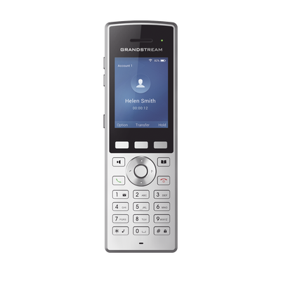 [WP822] Teléfono WiFi portátil empresarial con 2 lineas y cuentas SIP, Bluetooth y botón Push-to-talk