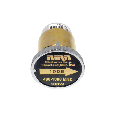 [100E] Elemento de 100 Watt para Wattmetro BIRD 43, 400-1000 MHz.